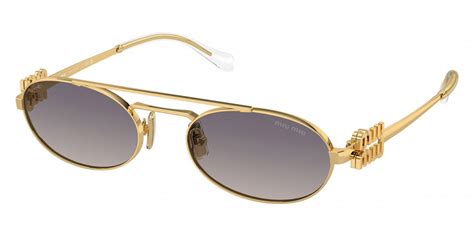 Miu Miu™ MU 54ZS Oval Sunglasses .